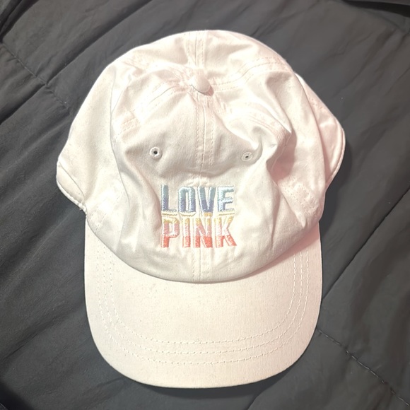 PINK VICTORIA SECRET BASEBALL HAT - Picture 1 of 5